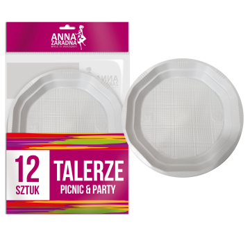 Talerze  12szt.