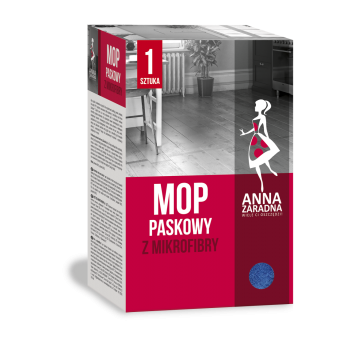 Mop paskowy z mikrofibry