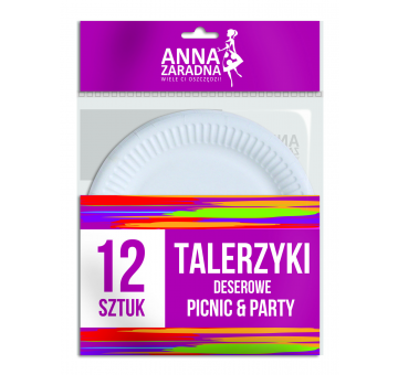 Talerzyki deserowe 12szt.