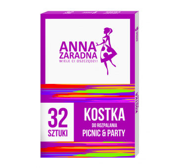 Kostki do rozpalania białe 32szt.