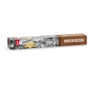 Papier do pieczenia 8m brązowy box