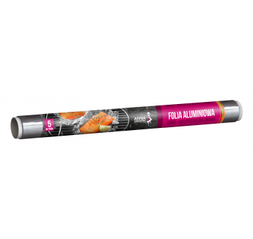Folia aluminiowa do grillowania 5m x 0,44m GRUBA