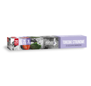 Torebki strunowe MIX 1L, 2L, 3L 20szt box