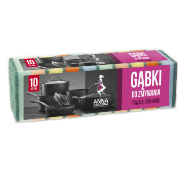 Gąbki do zmywania 10szt