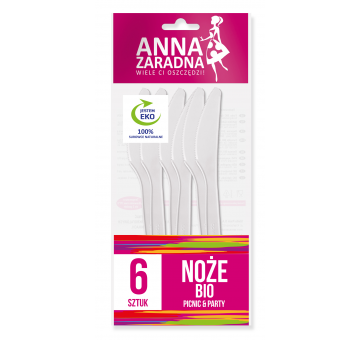 Noże BIO 6szt
